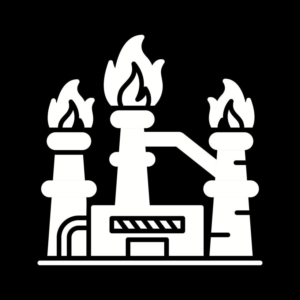 Natural Gas Vector Icon