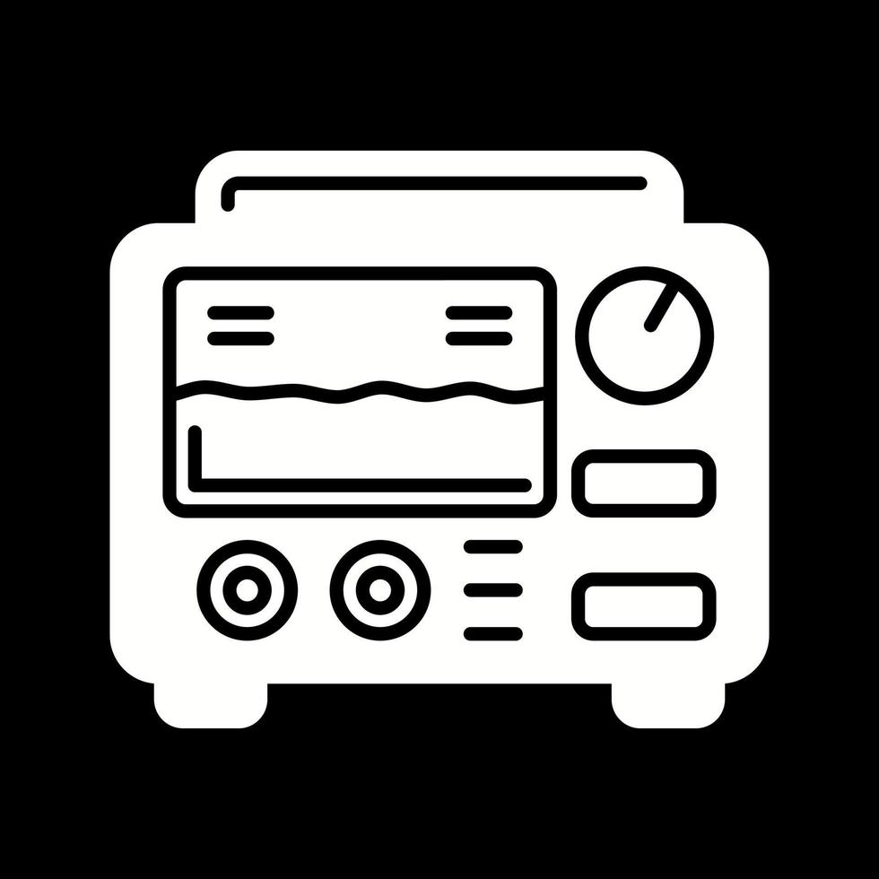 Oscilloscope Vector Icon