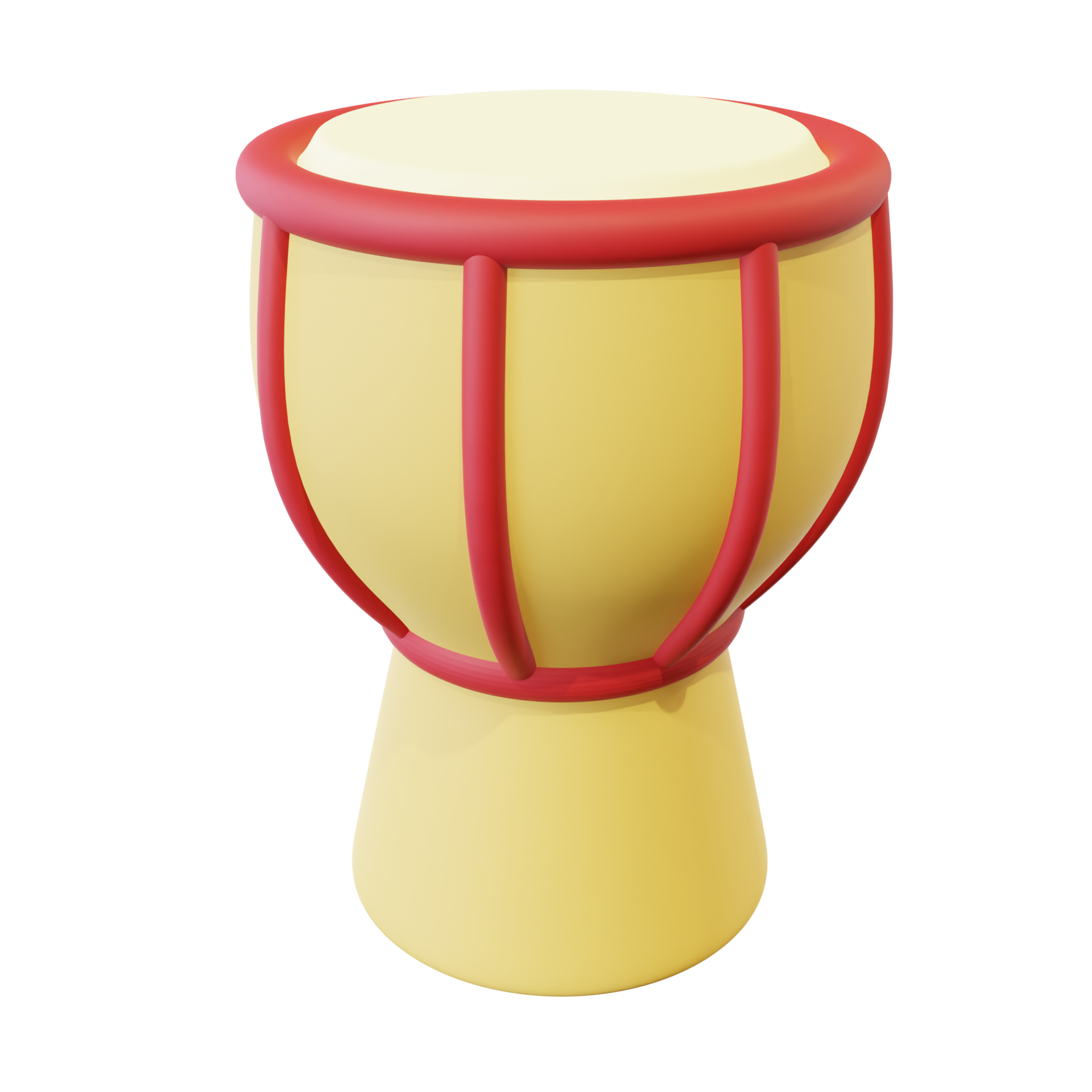 Djembe 3d Icon 17217714 PNG