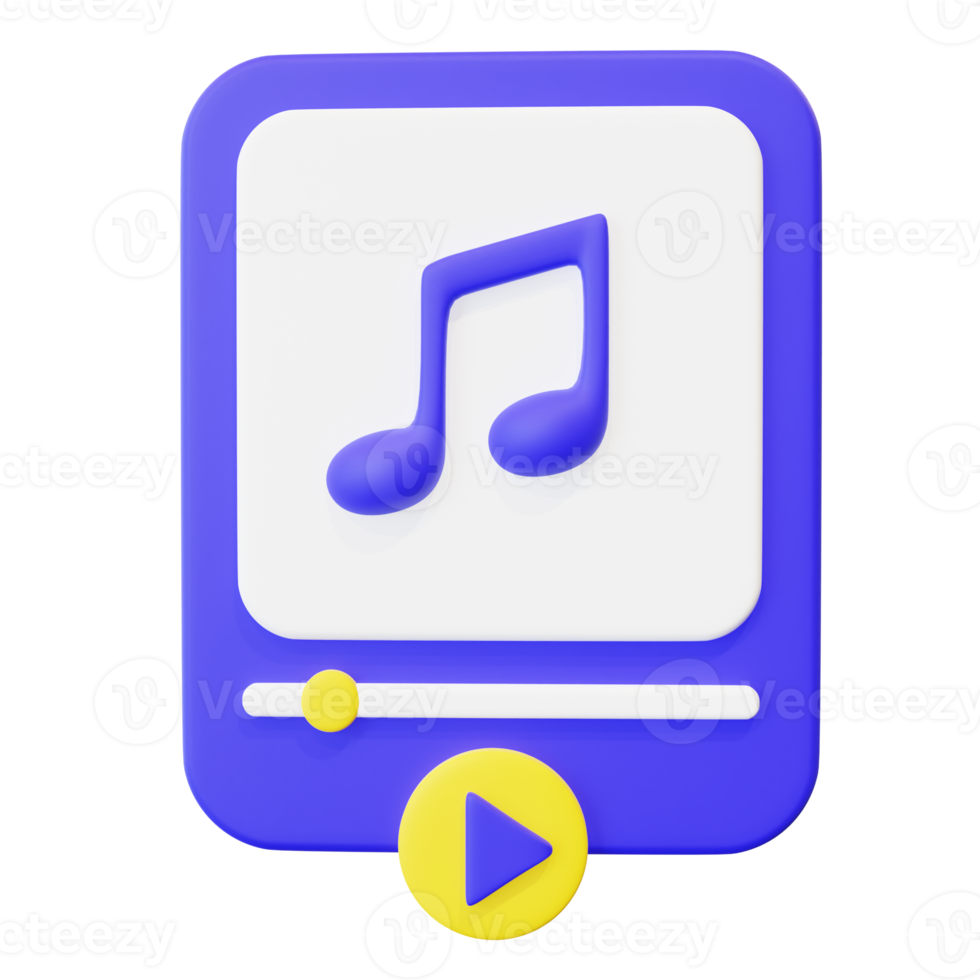 Music Player 3d Icon png