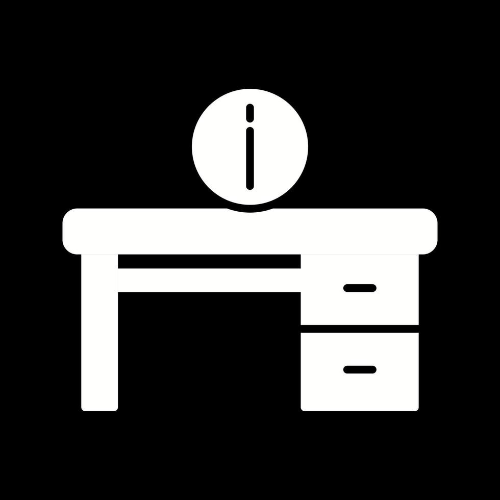 Information Desk Vector Icon