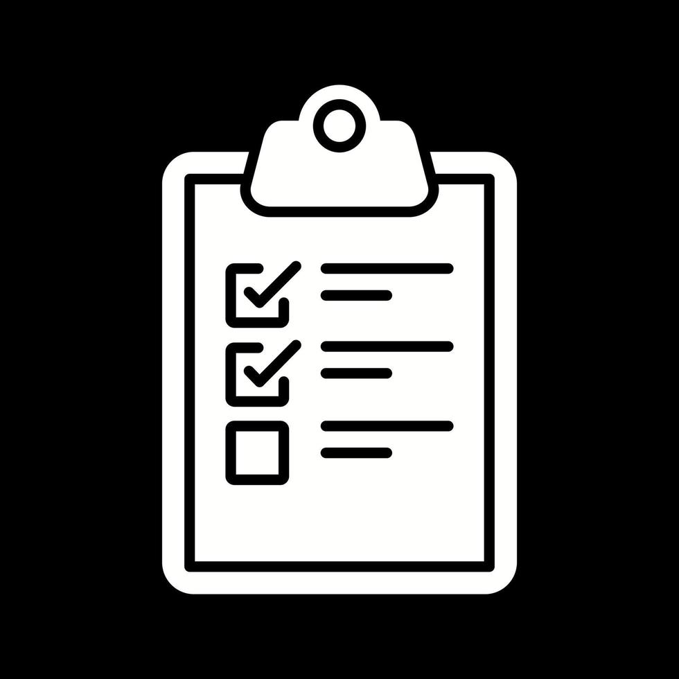 Checklist Vector Icon