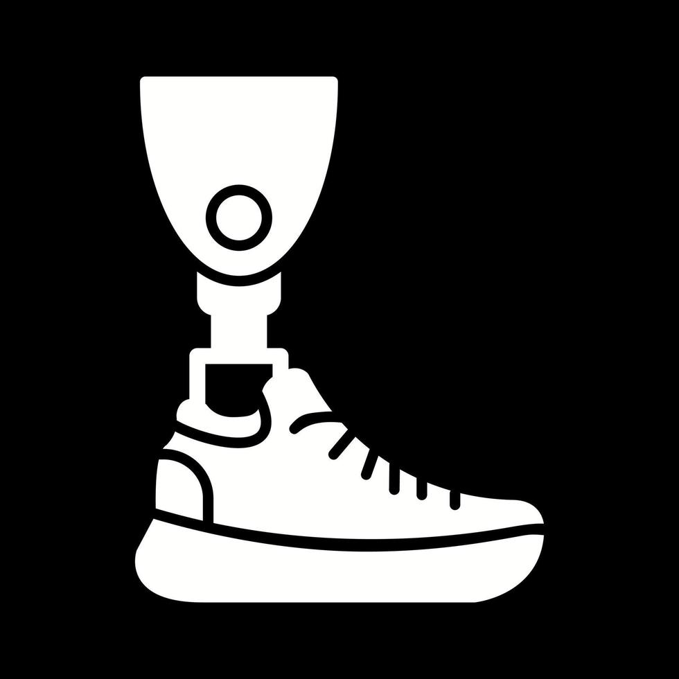 Prosthesis Vector Icon