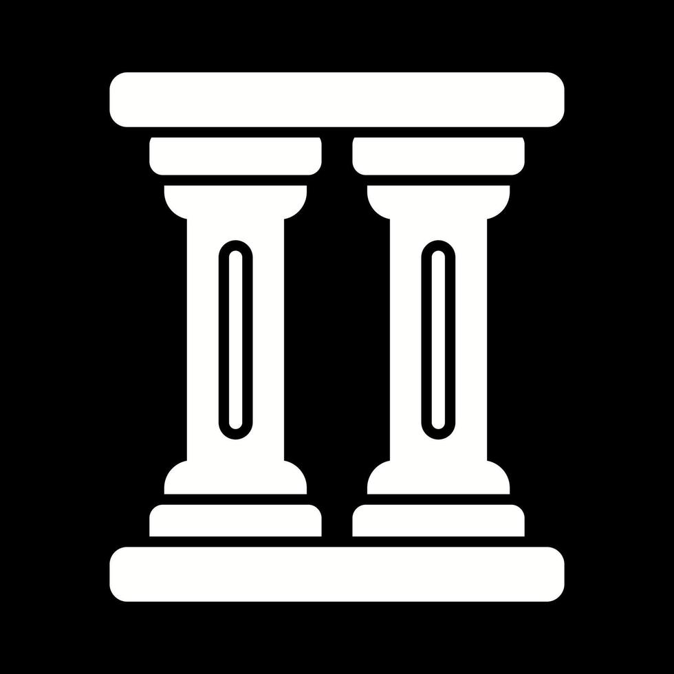 icono de vector de columna