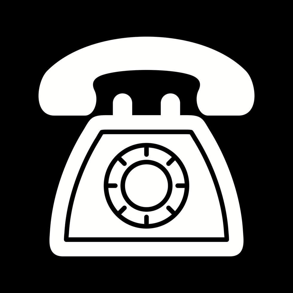 icono de vector de teléfono