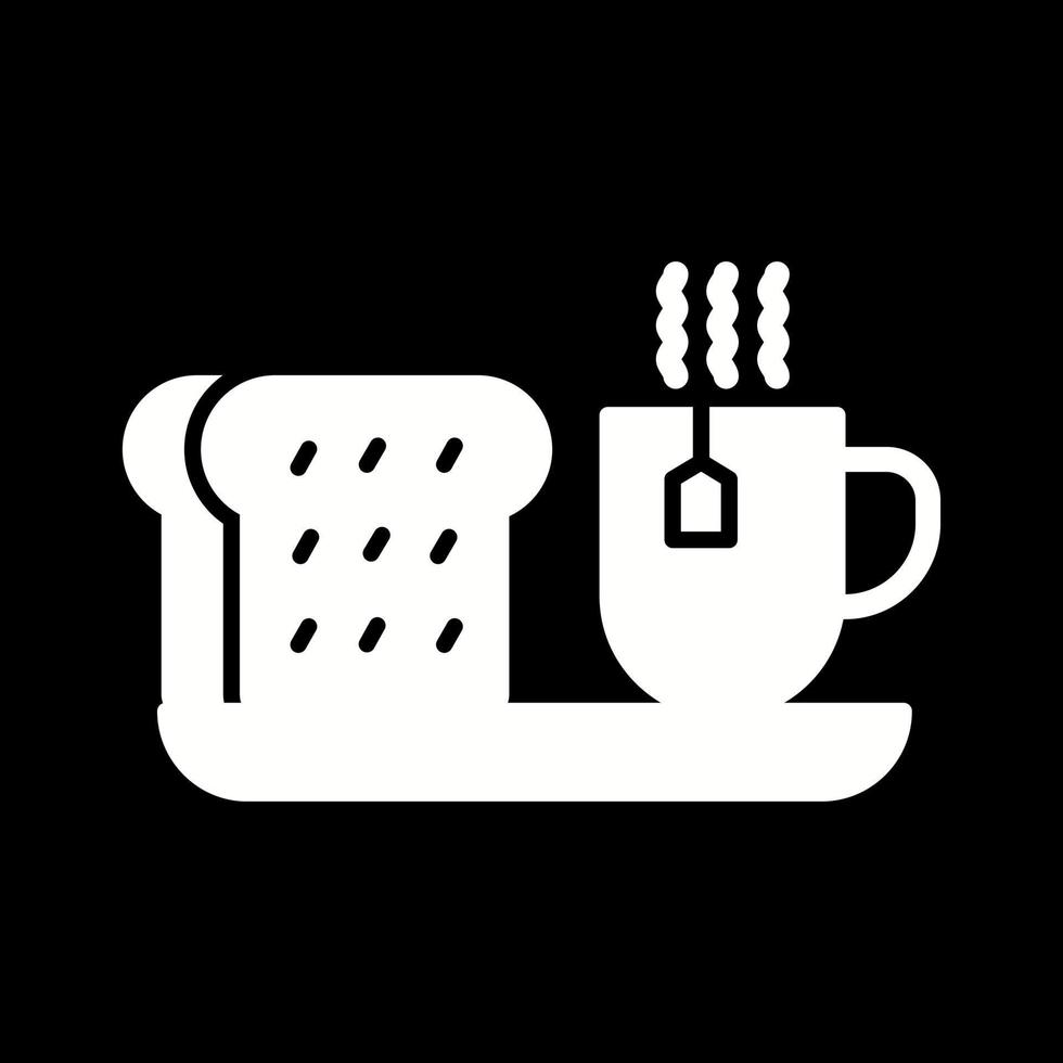 icono de vector de desayuno