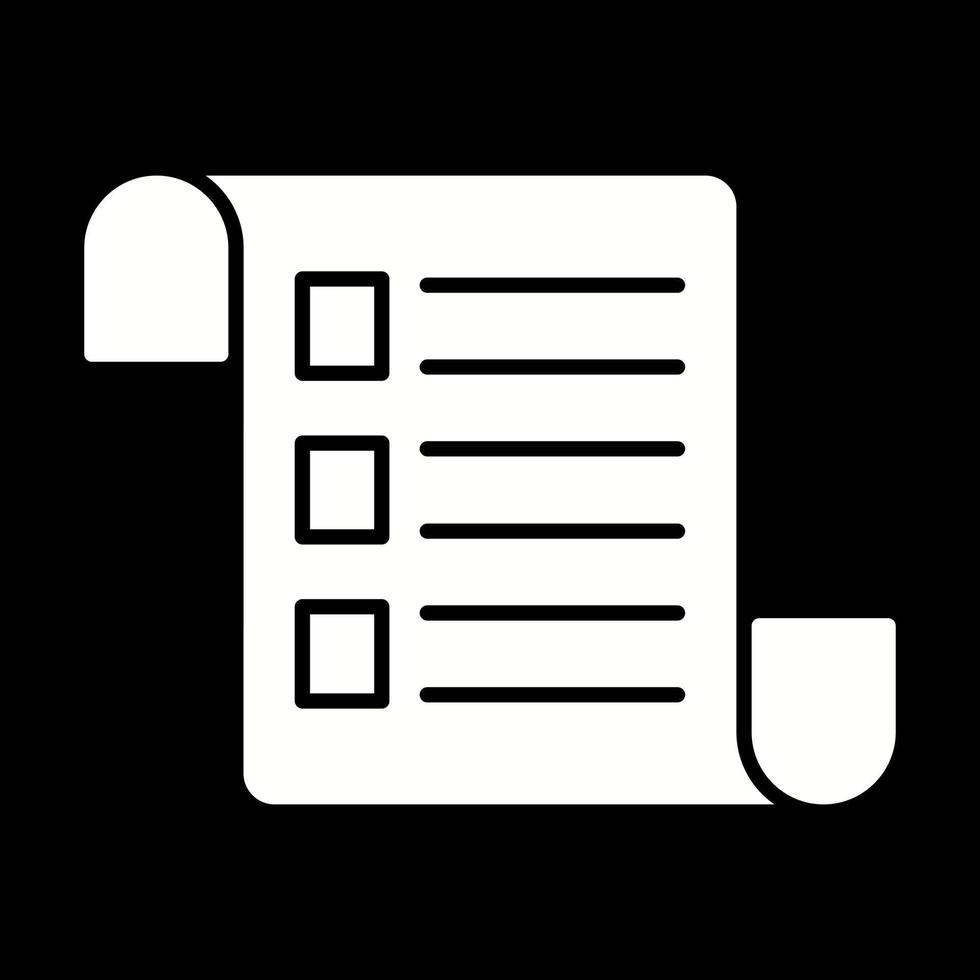List Vector Icon