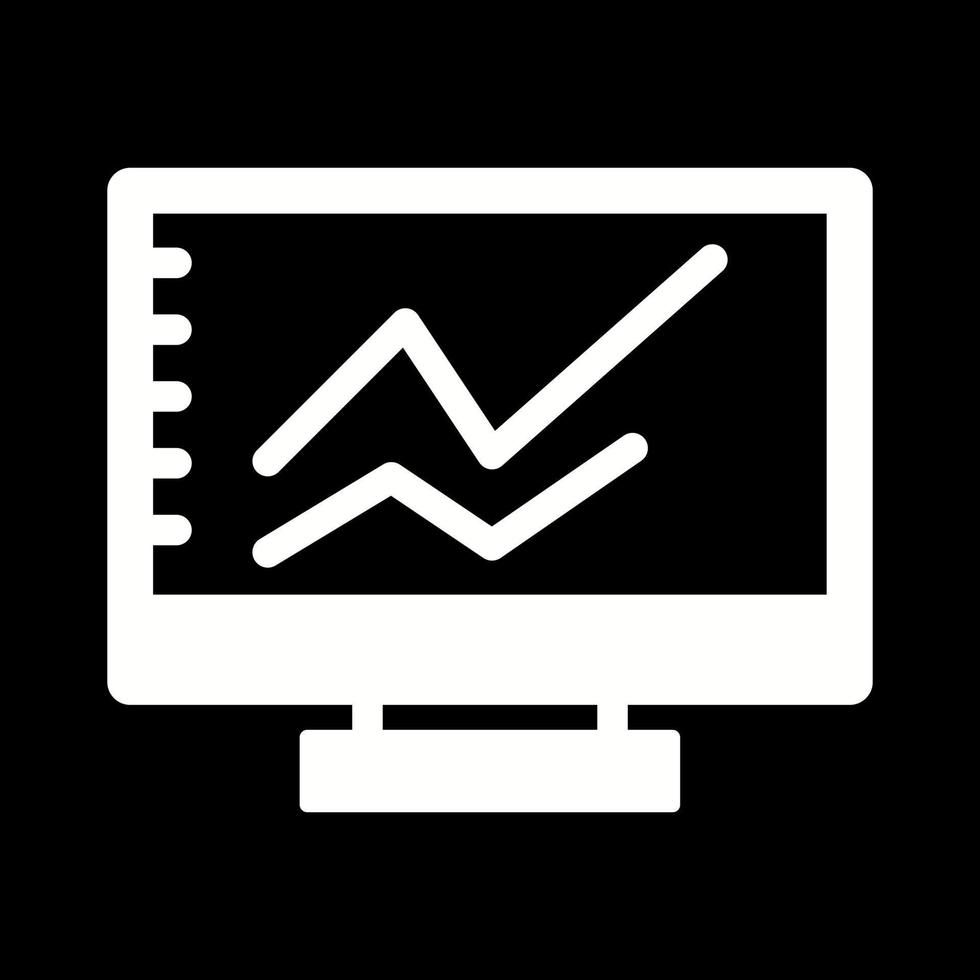 icono de vector de monitoreo