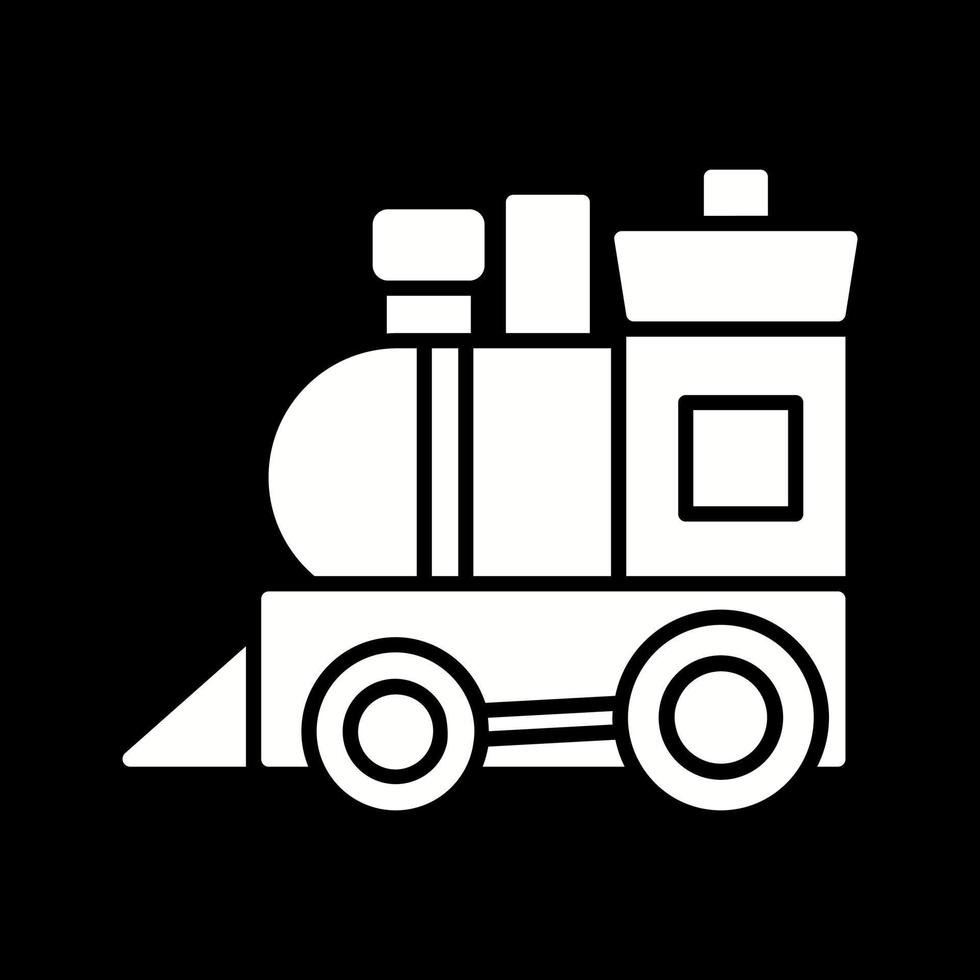 Toy Train Vector Icon