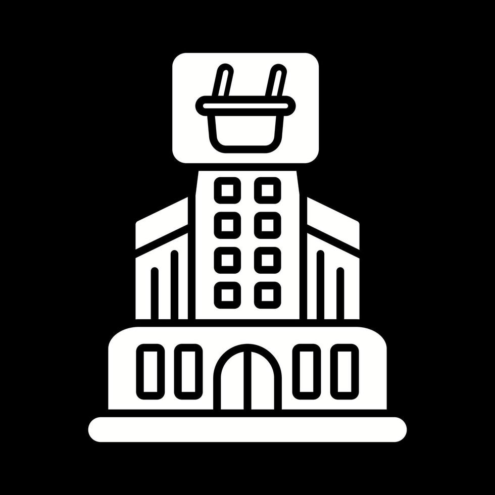 icono de vector de centro comercial