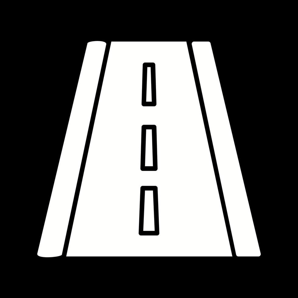 icono de vector de carretera