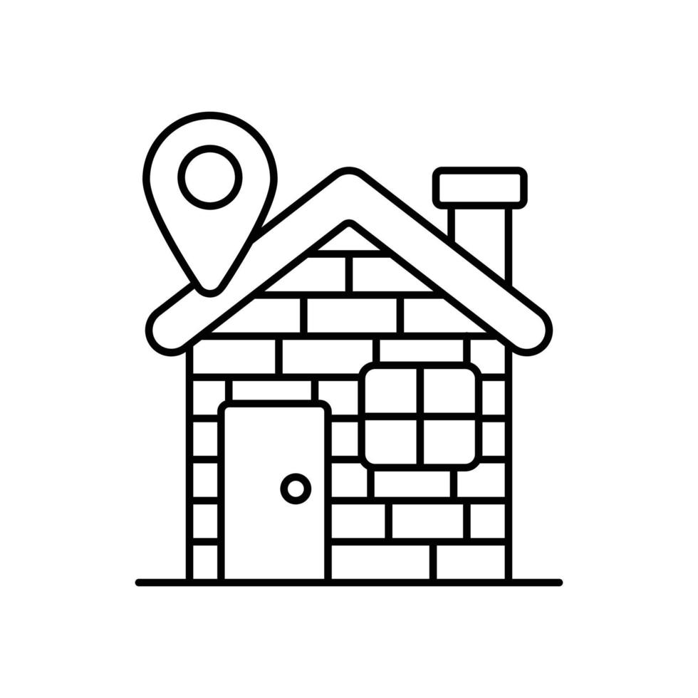 Take away Vector Icon Line  Style Illustration. EPS 10 File