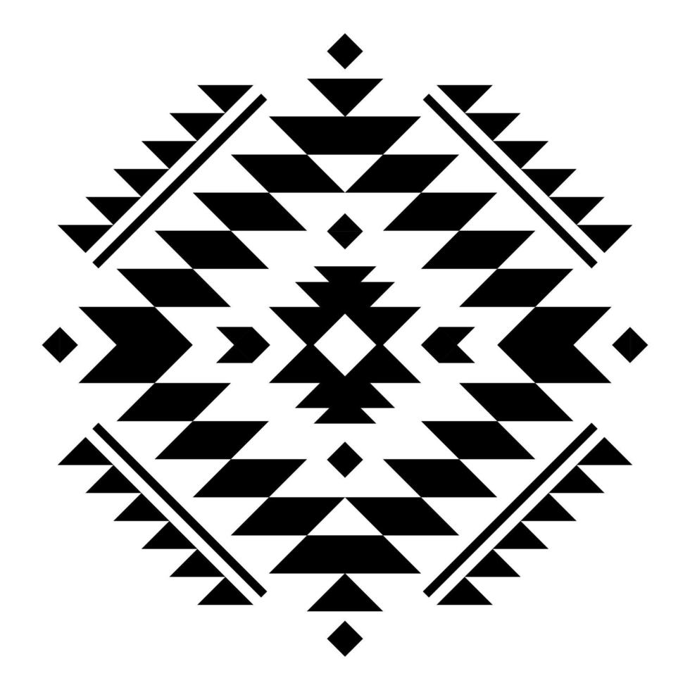 arte de patrones étnicos geométricos. estilo americano, mexicano. ornamento tribal azteca de fondo. diseño para tela, ropa, textil, logo, símbolo. vector