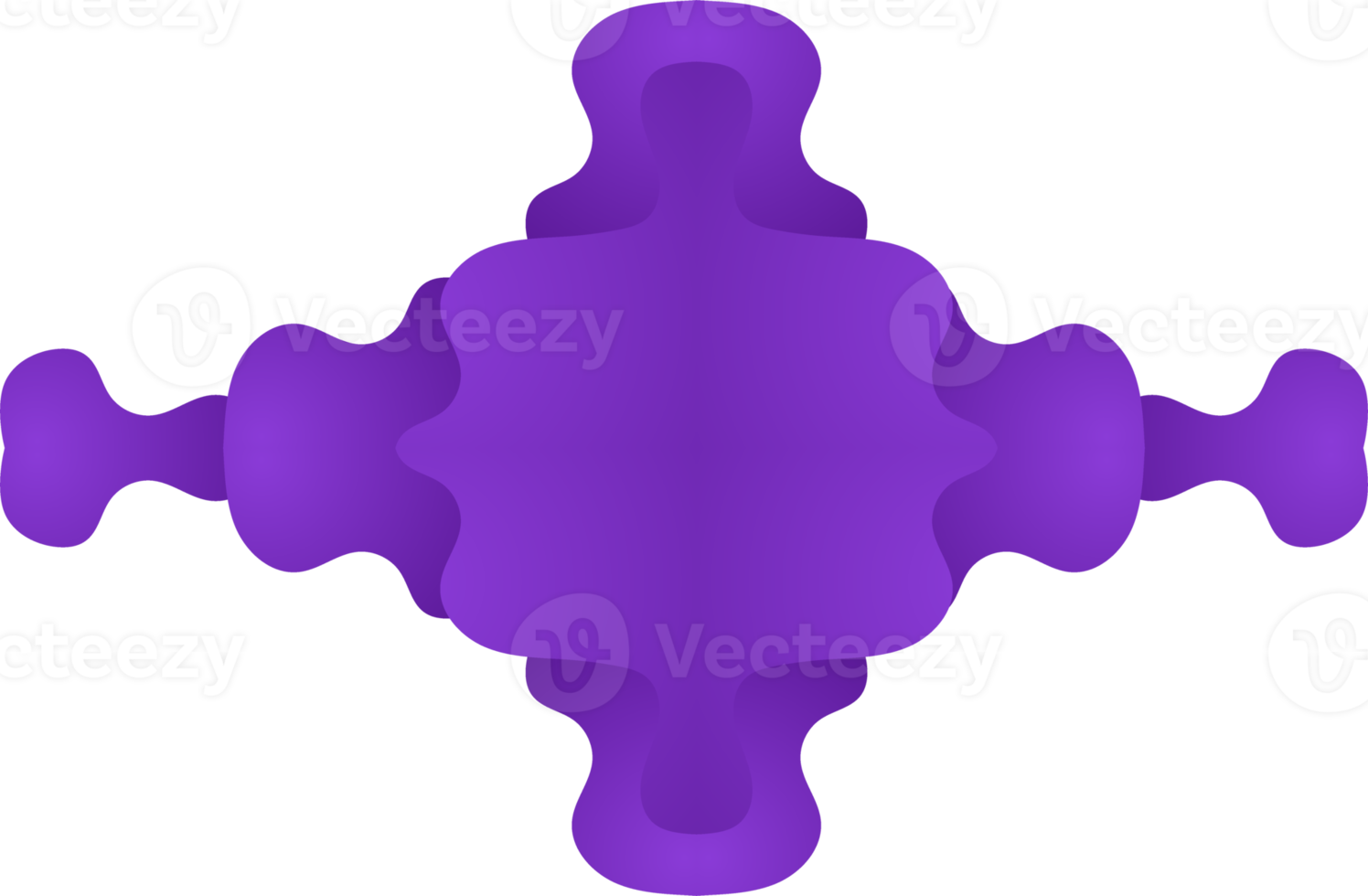 abstract floral shape for ornament design png