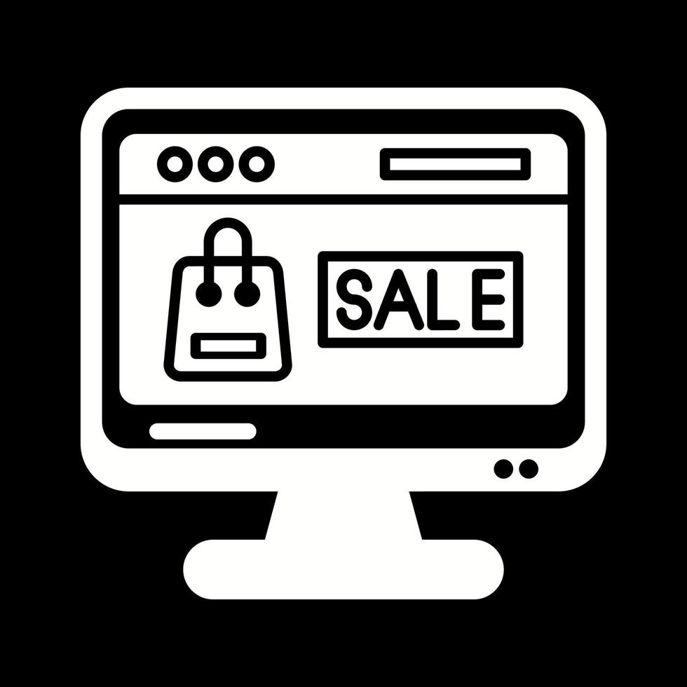 Online Sale Vector Icon