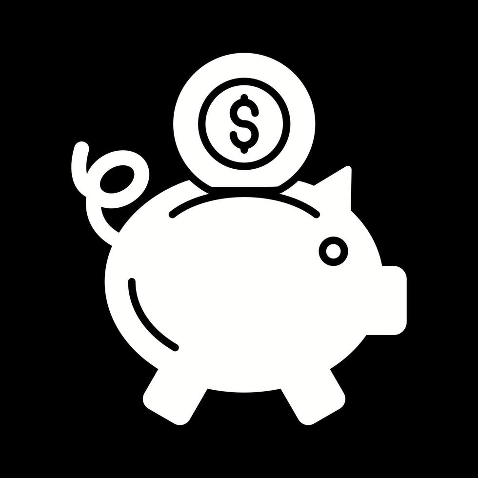 Piggy Bank Vector Icon