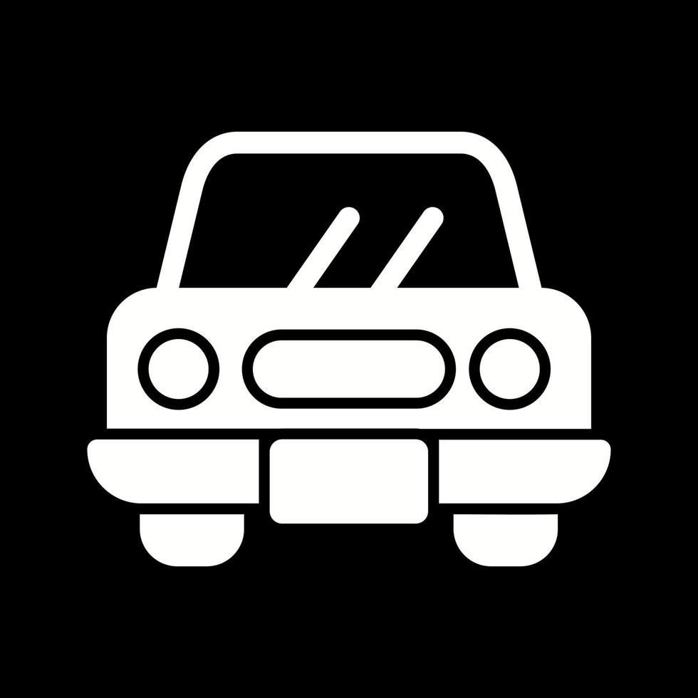 icono de vector de coche