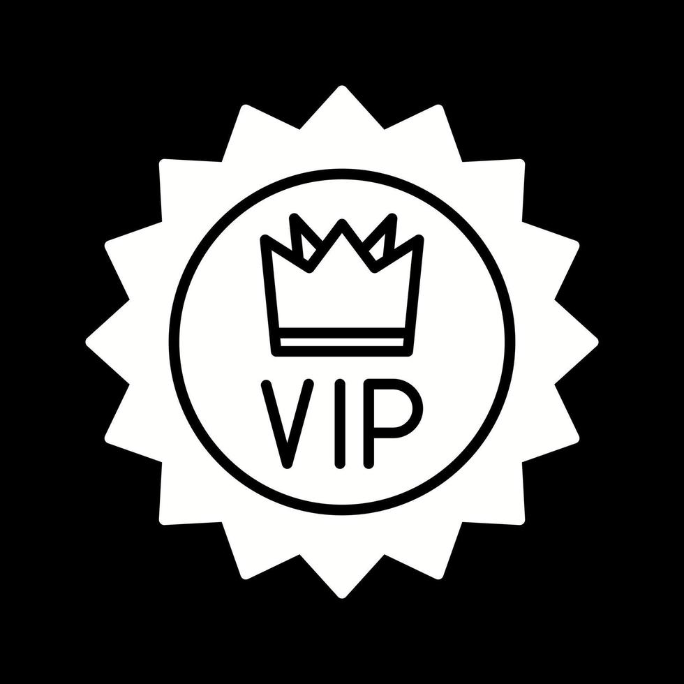 icono de vector vip