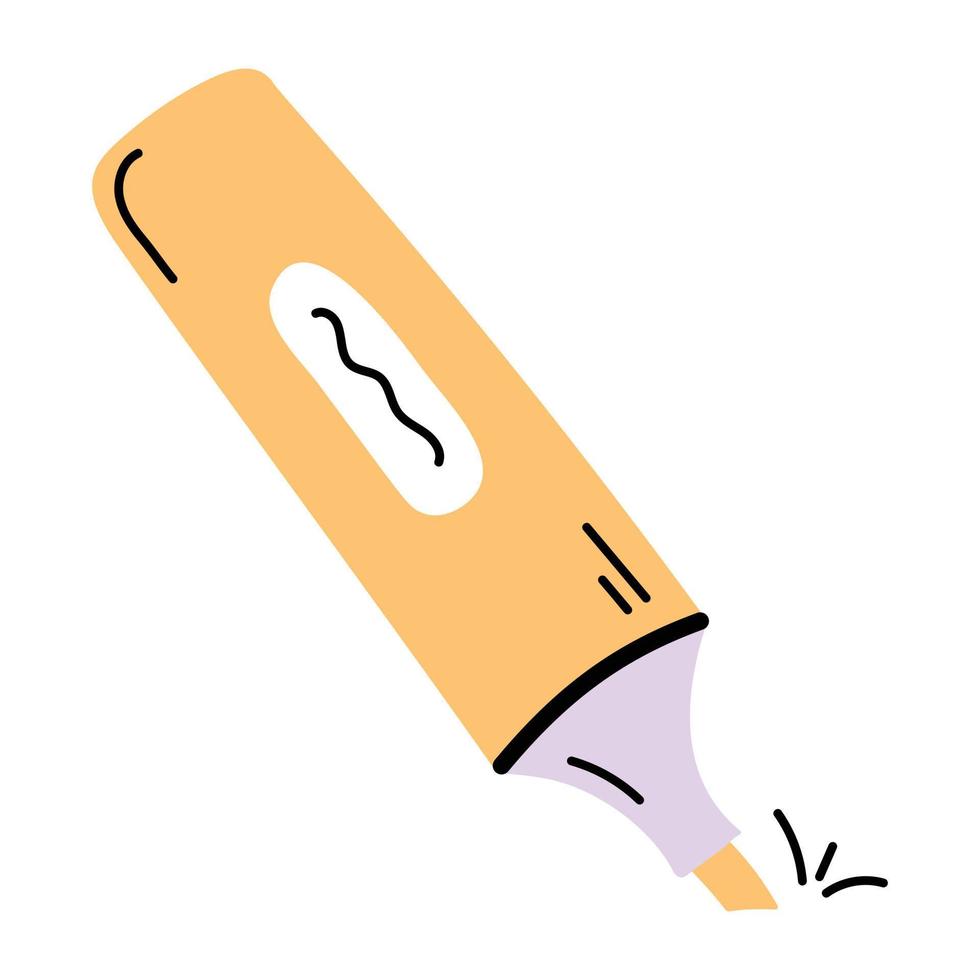 Trendy Highlighter Concepts vector
