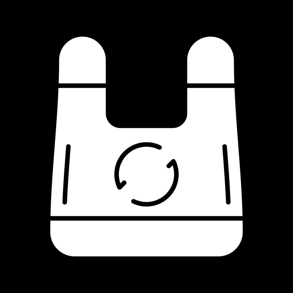 Plastic Bag Vector Icon