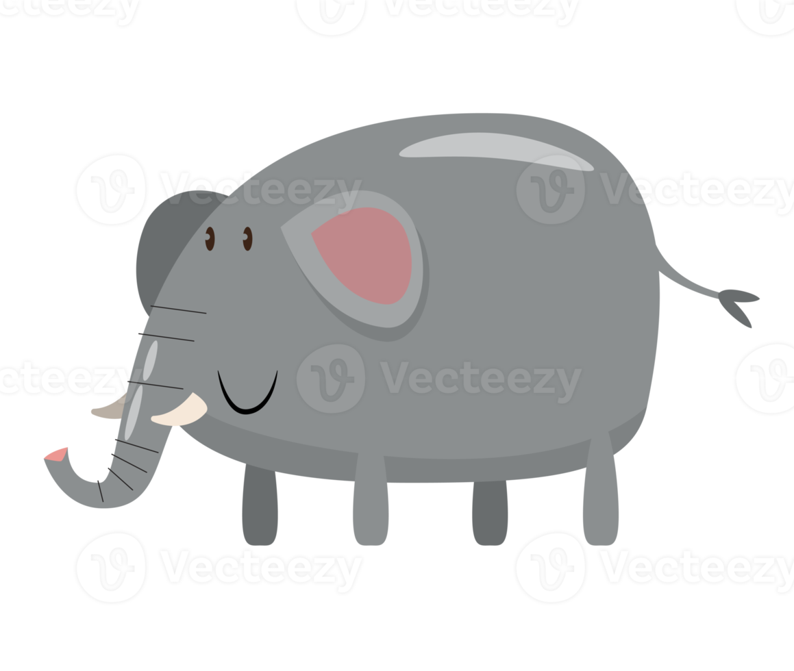 elephant cartoon character png