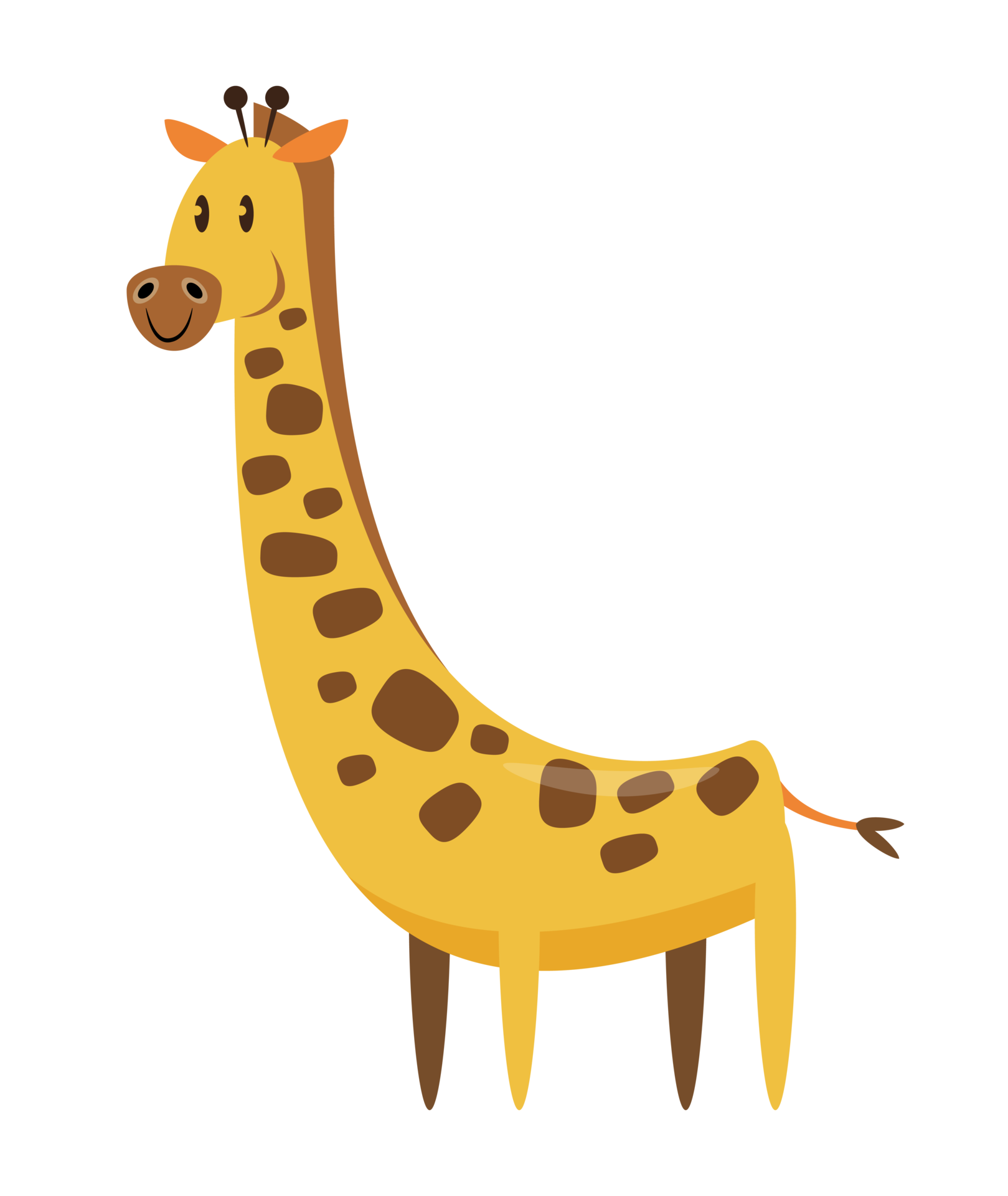 giraffe cartoon character 17221426 PNG