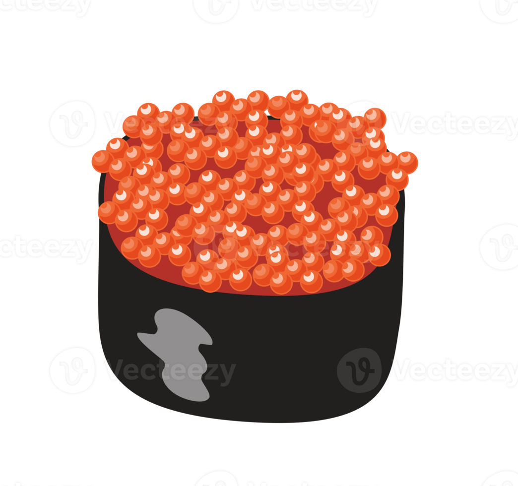 Sushi isolated element png