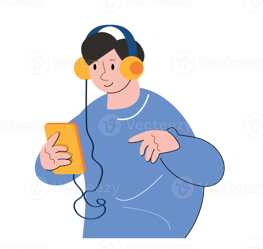 Character People Listening To Music 17221469 PNG top-25-public-listening-to-music-memes