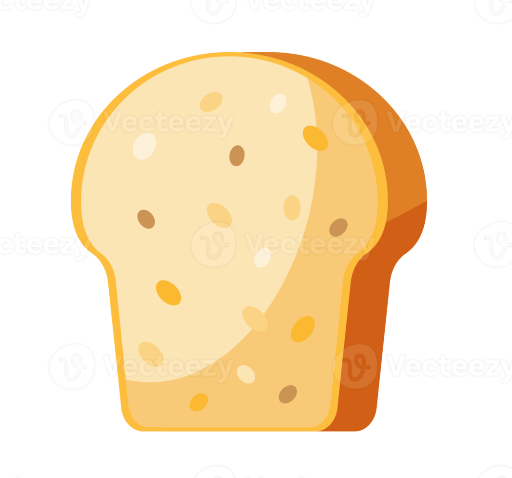 bread loaf isolate png