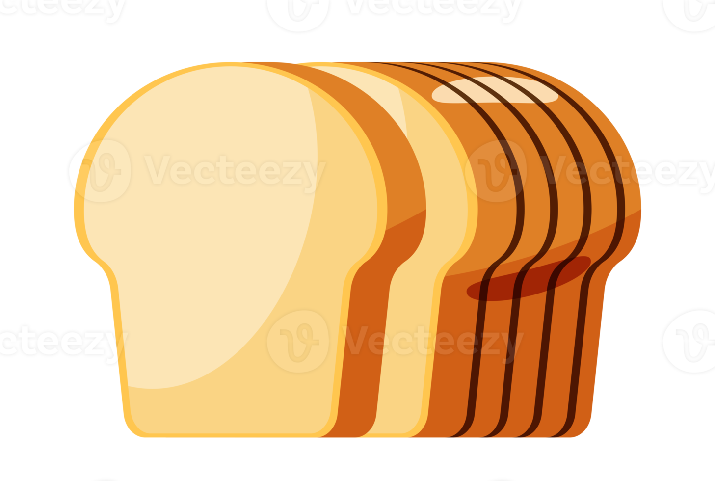 bread loaf isolate png