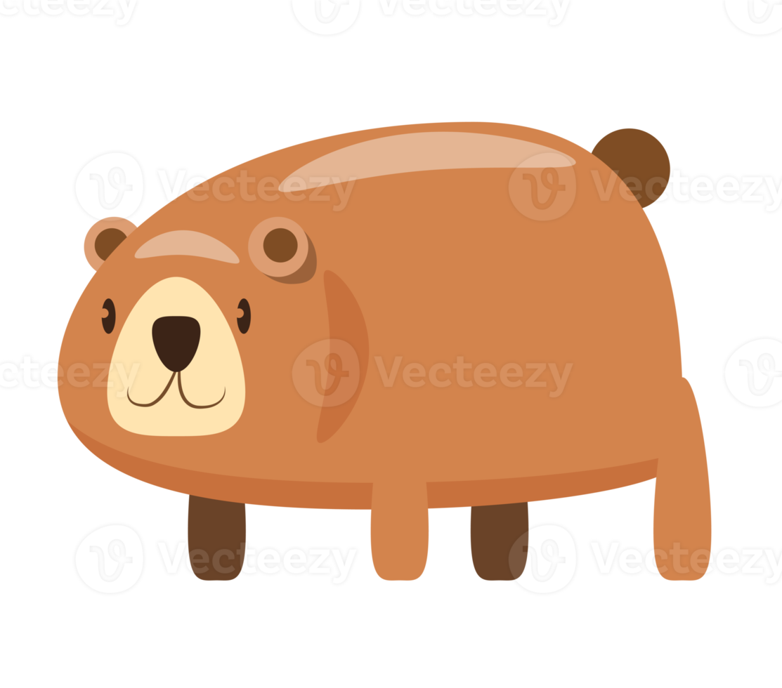 bear cartoon character png