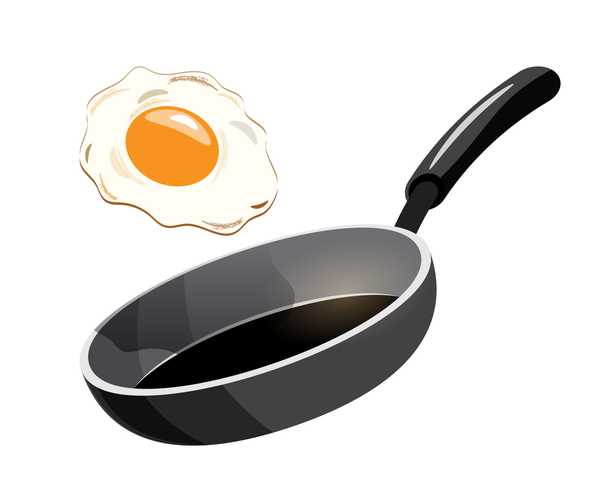 Fried Eggs In A Pan PNG Images & PSDs for Download