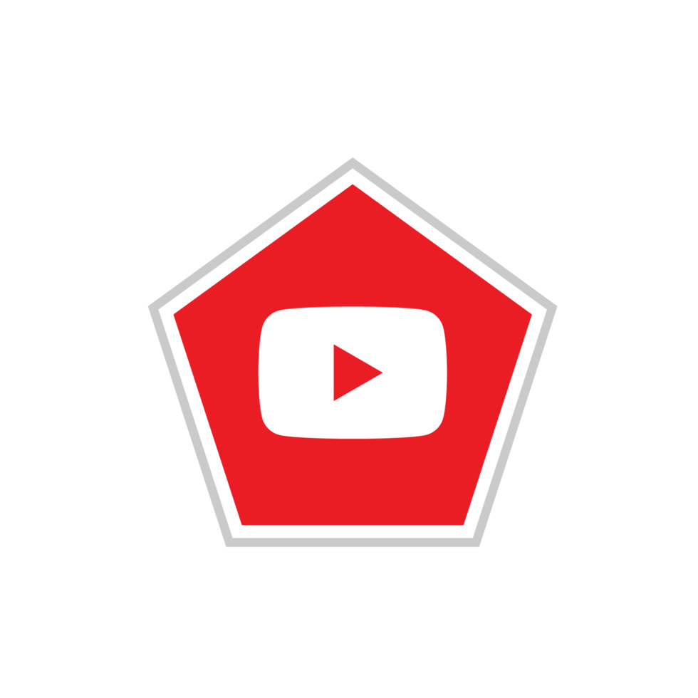 Free logo youtube png transparent 17221757 PNG with Transparent Background