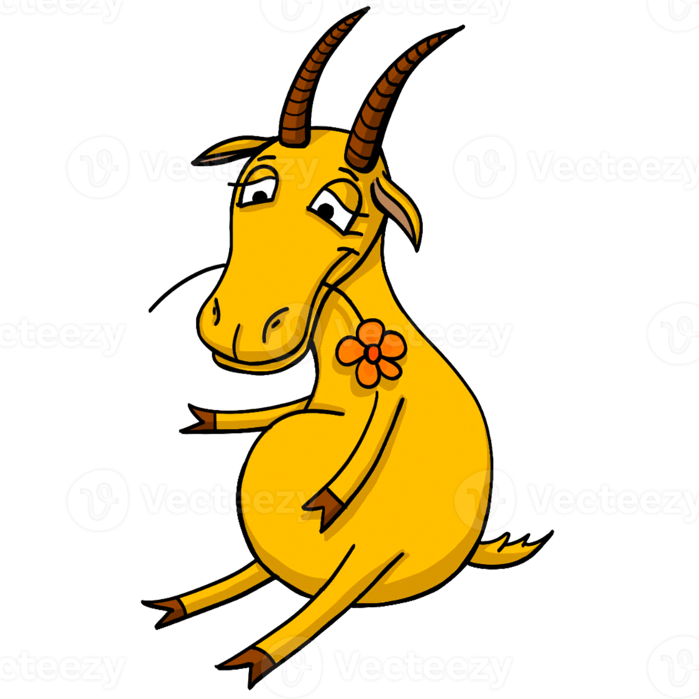 Free Goat cartoon animal 17221980 PNG with Transparent Background
