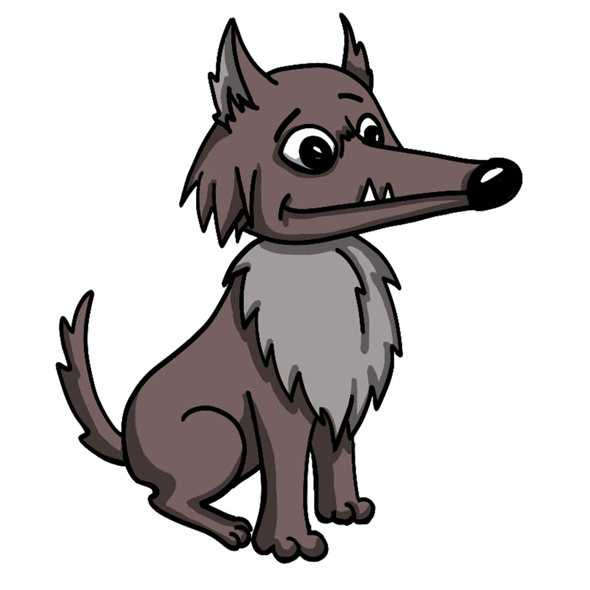 Free Wolf cartoon animal 17221984 PNG with Transparent Background