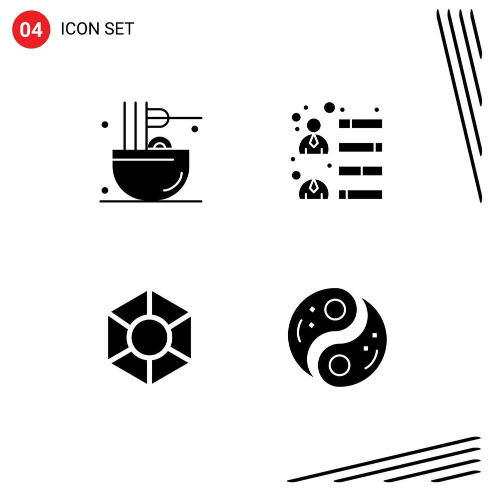 Modern Set of Solid Glyphs and symbols such as cooking expanse meal development crypto Editable Vector Design Elements