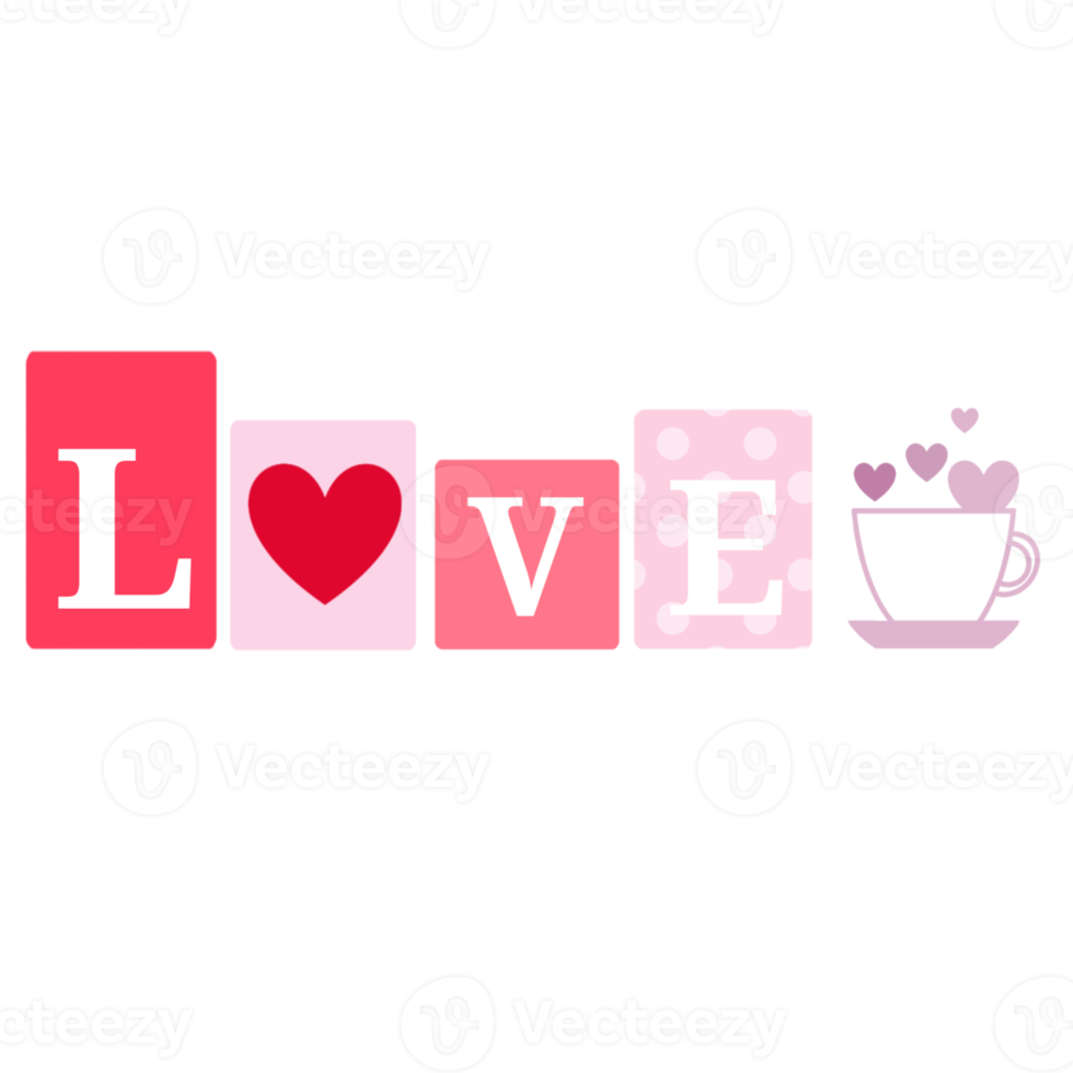 Love Valentine Decoration png