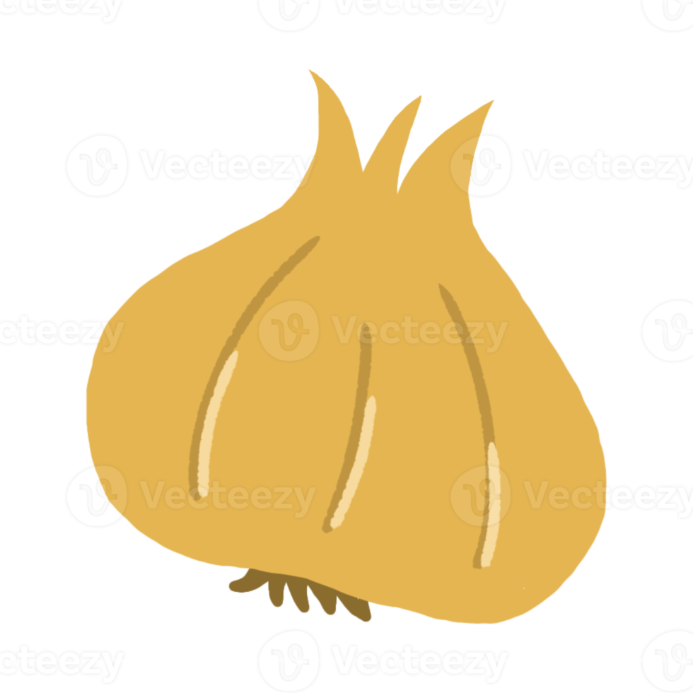 Knoblauch-Gemüse-Clipart png