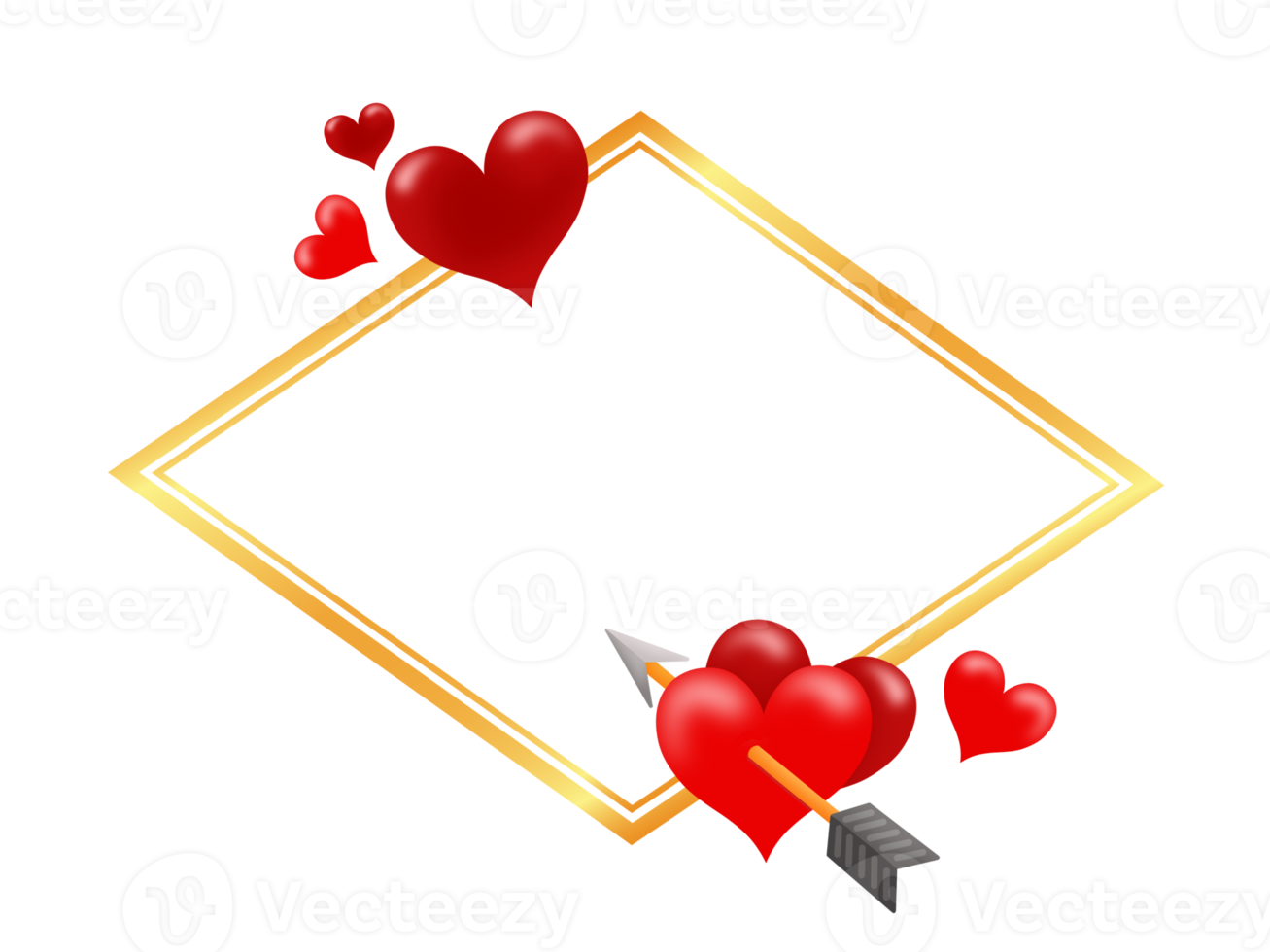 Valentines Day Frame Background png