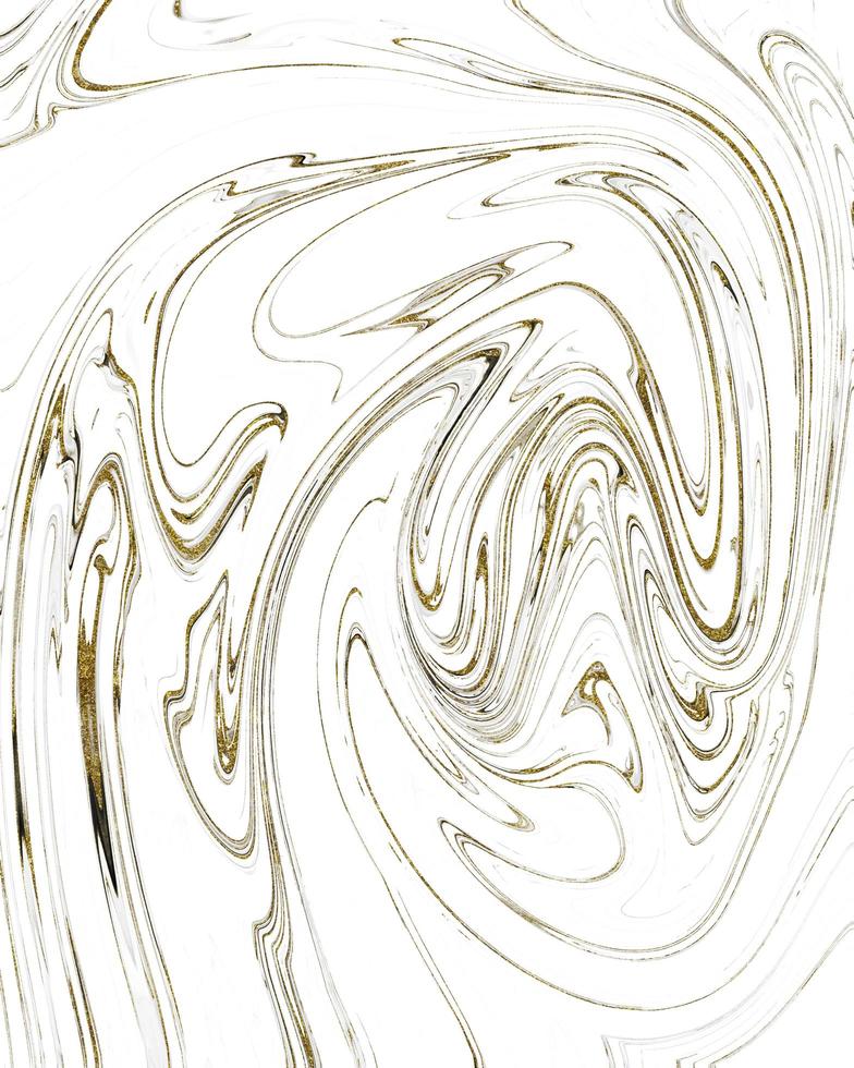 White surface with reflections. Smooth minimal light waves background. Blurry silk waves. Minimal soft grayscale ripples flow. photo
