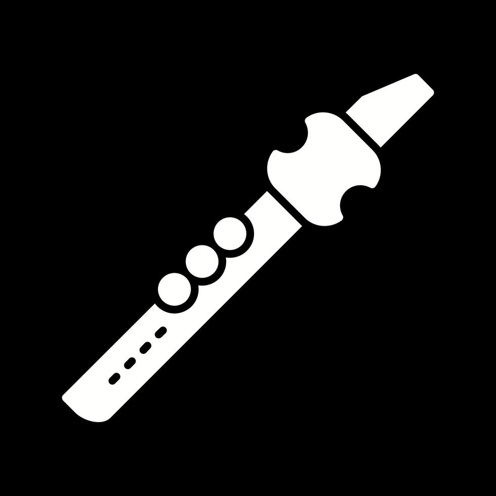 Flute Vector Icon