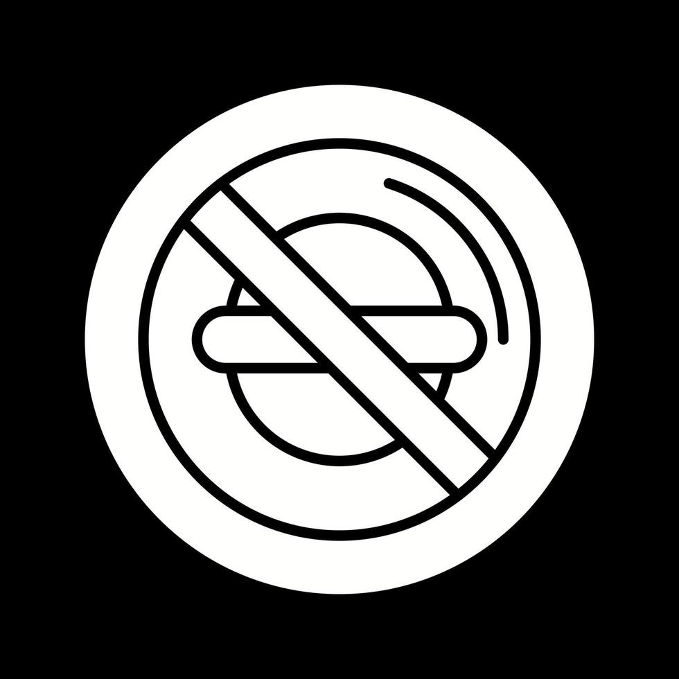 No Food Vector Icon