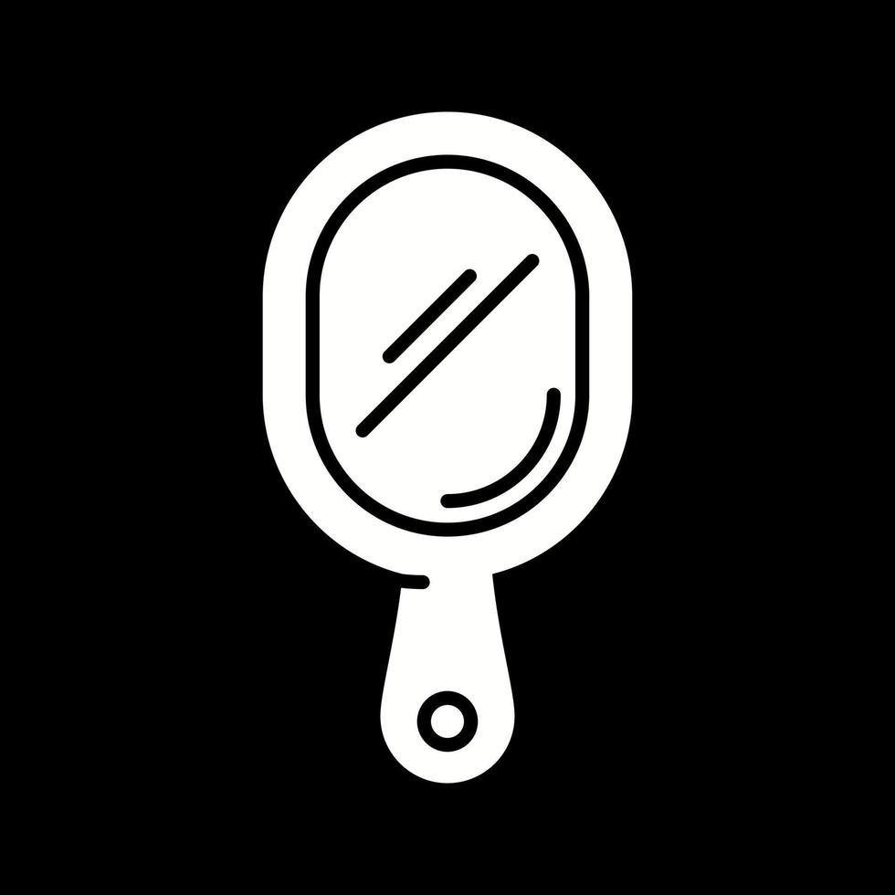 Hand Mirror Vector Icon