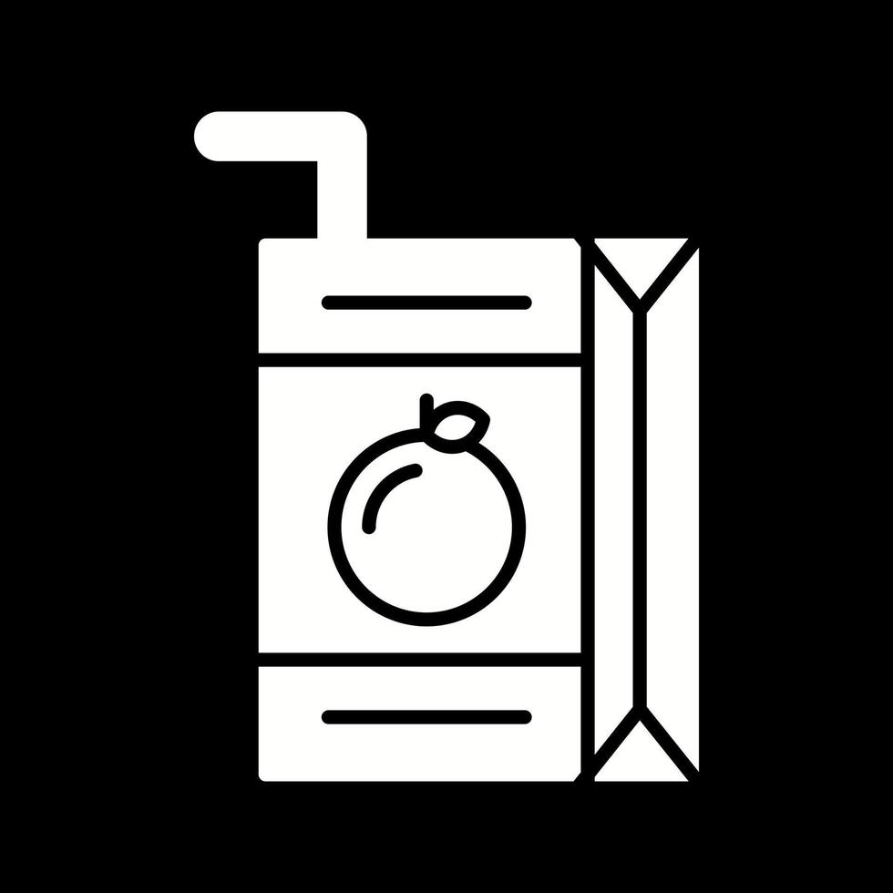 icono de vector de jugo