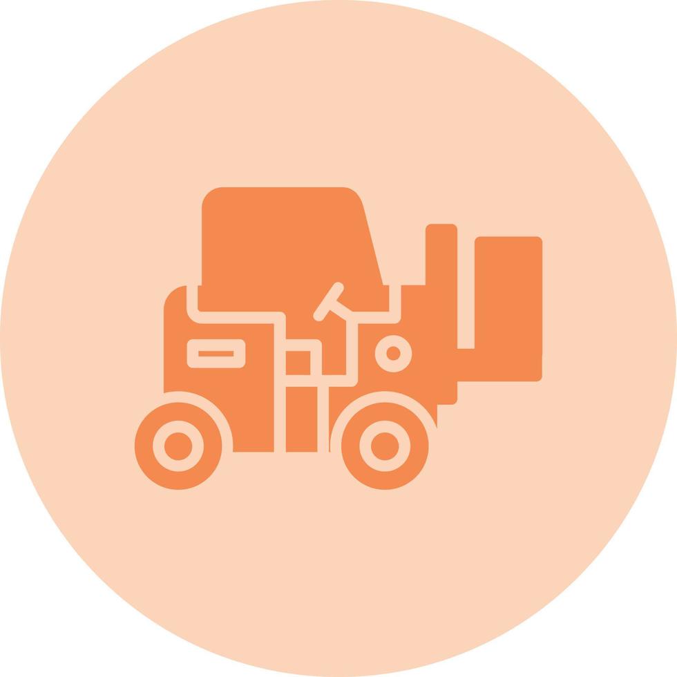 Forklift Vector Icon