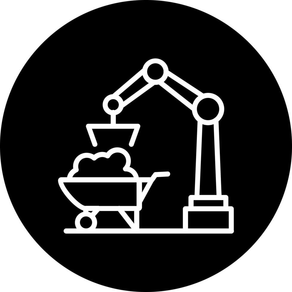 Robot Arm Vector Icon