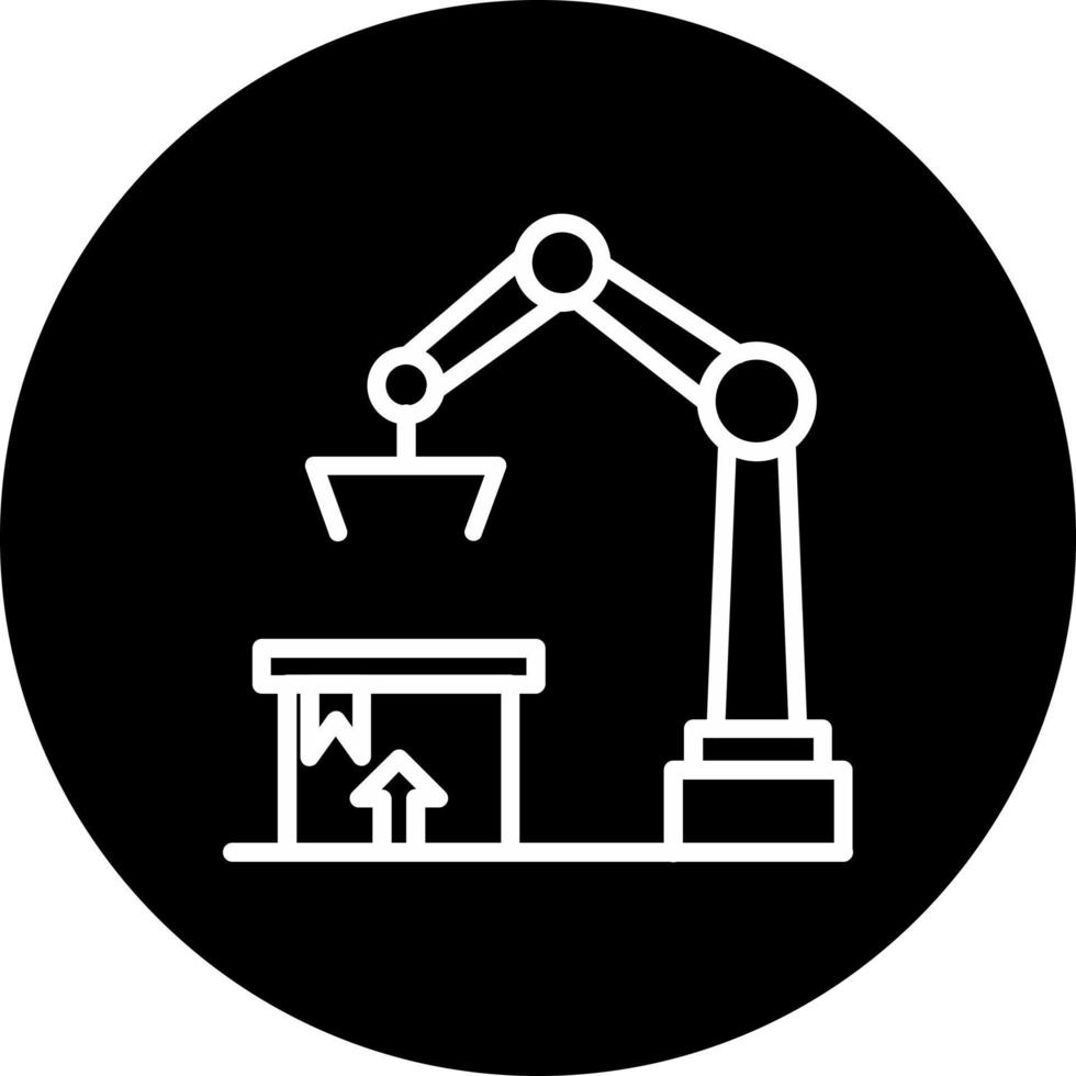 Robot Arm Vector Icon