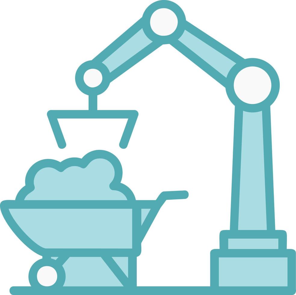 Robot Arm Vector Icon