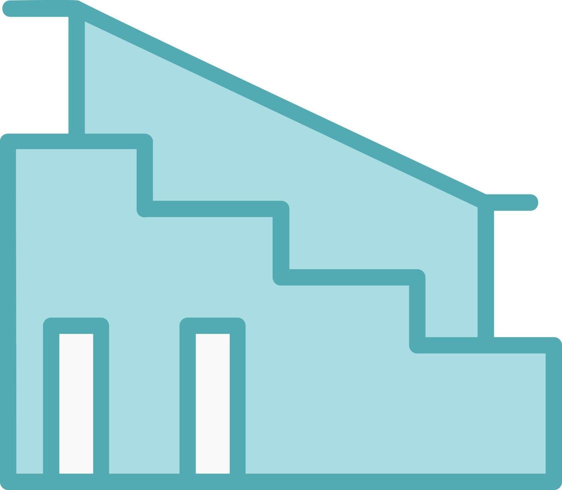 Stairs Vector Icon