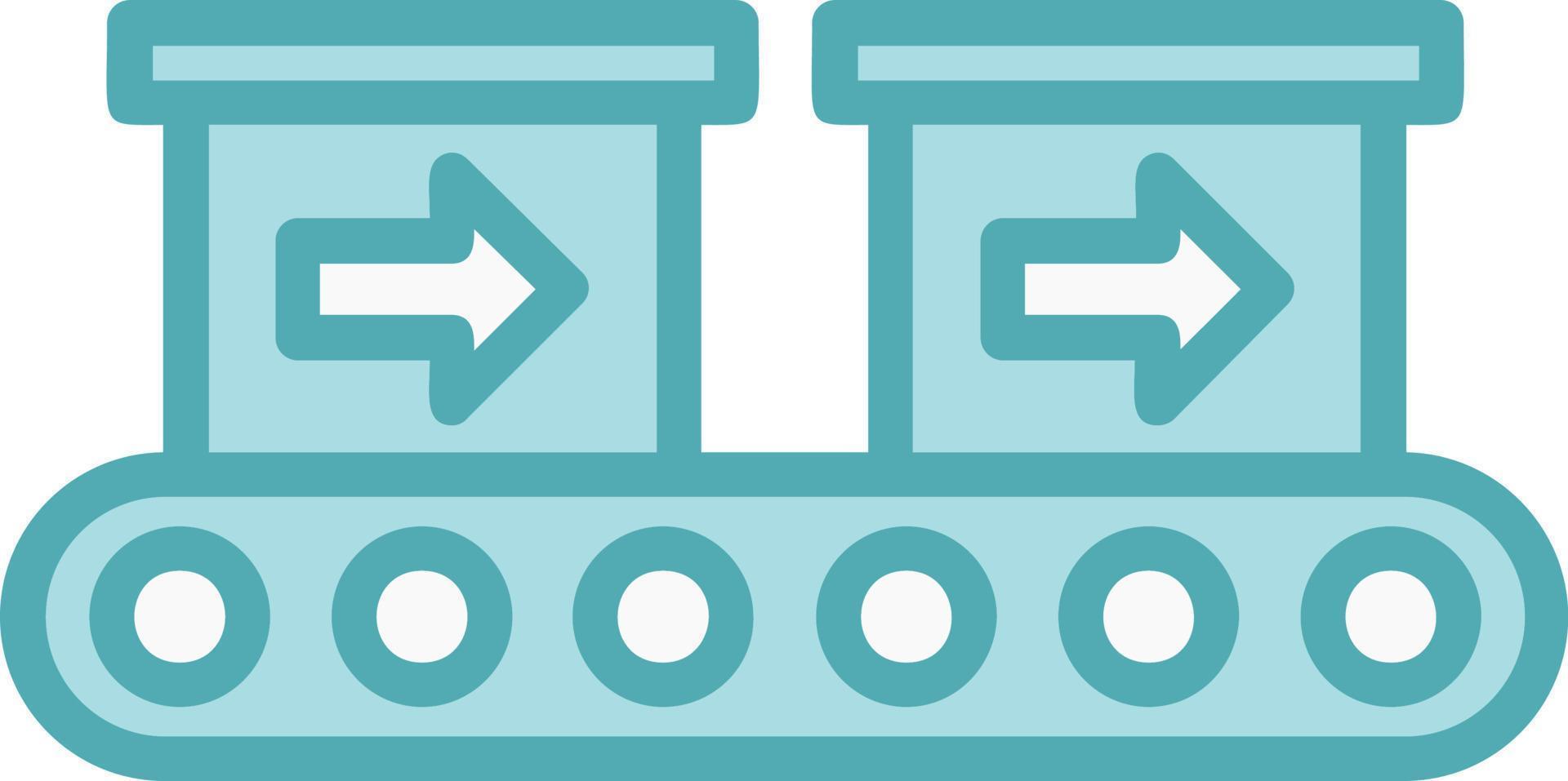 Conveyor Vector Icon